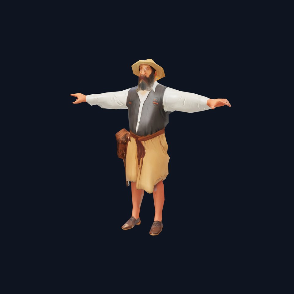 Rustic Explorer Outfit model pack